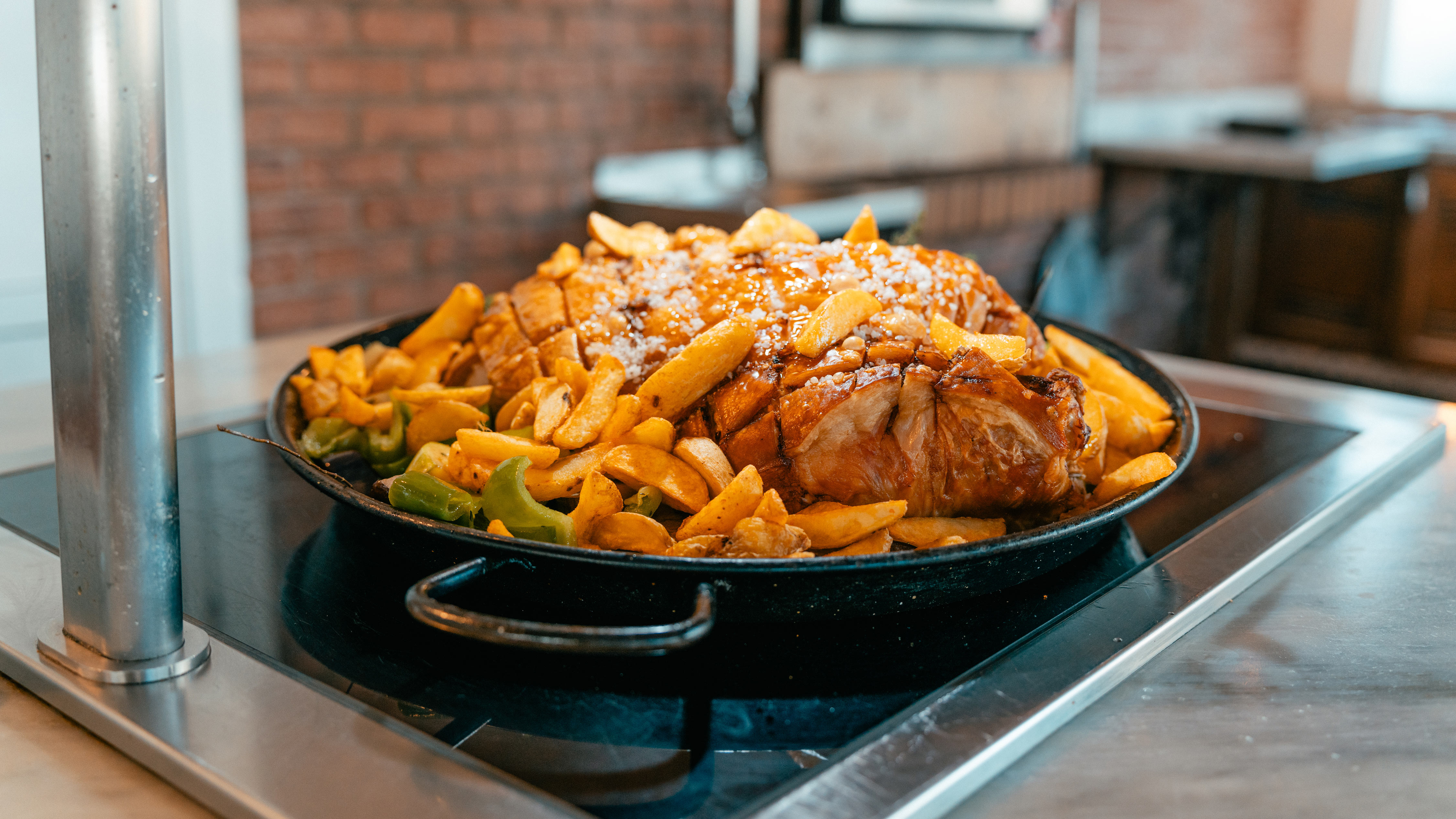 Dining table setup in Buffet Restaurant at Alyssa Suite Hotel