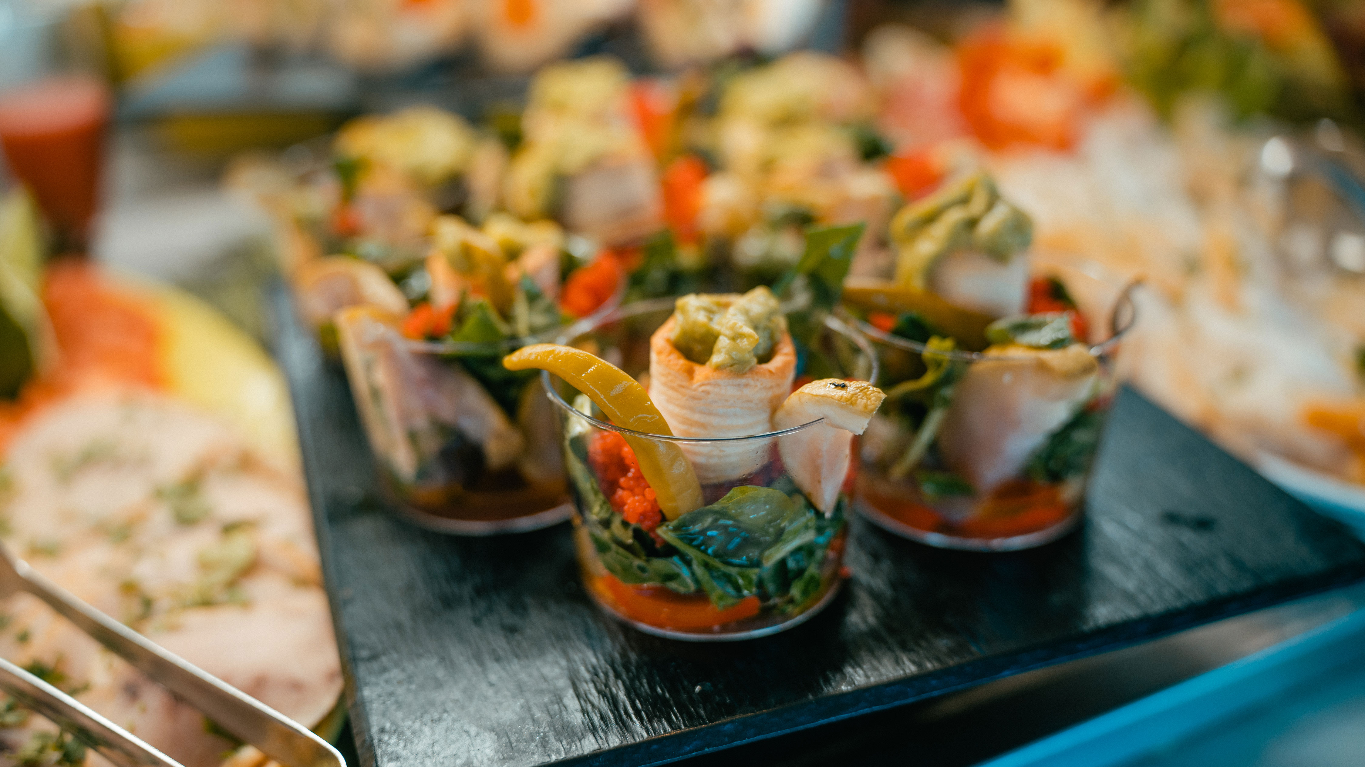 Dining table setup in Buffet Restaurant at Alyssa Suite Hotel