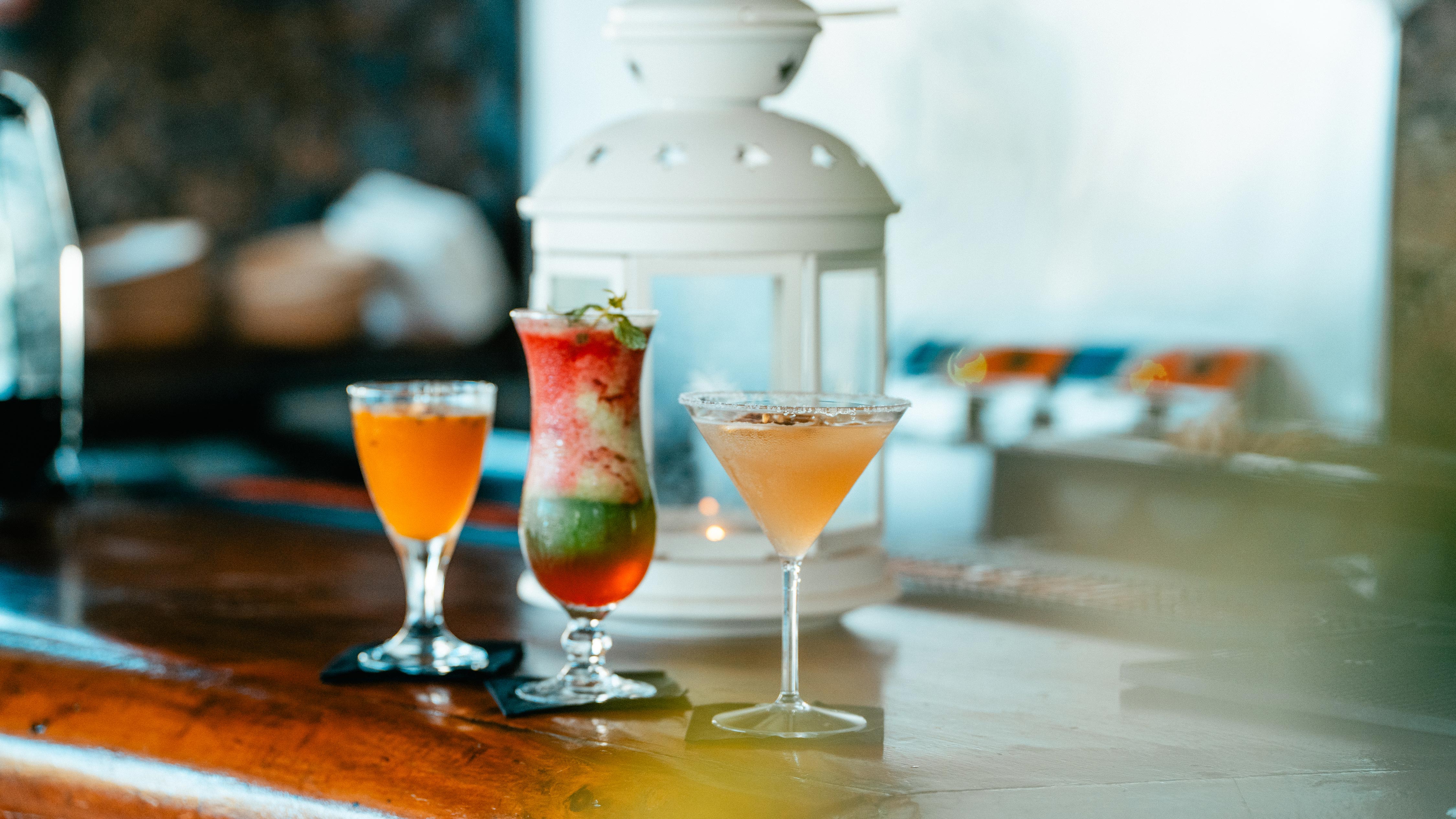 Mountain view by dining in pool bar at the Alyssa Suite Hotel